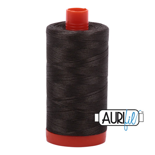 Large Spool 50wt: 5013 Ashphalt. 1422 yds.

100% Long Staple Mercerized Egyptian Cotton. For Machine Embroidery, Quilting and Serging.