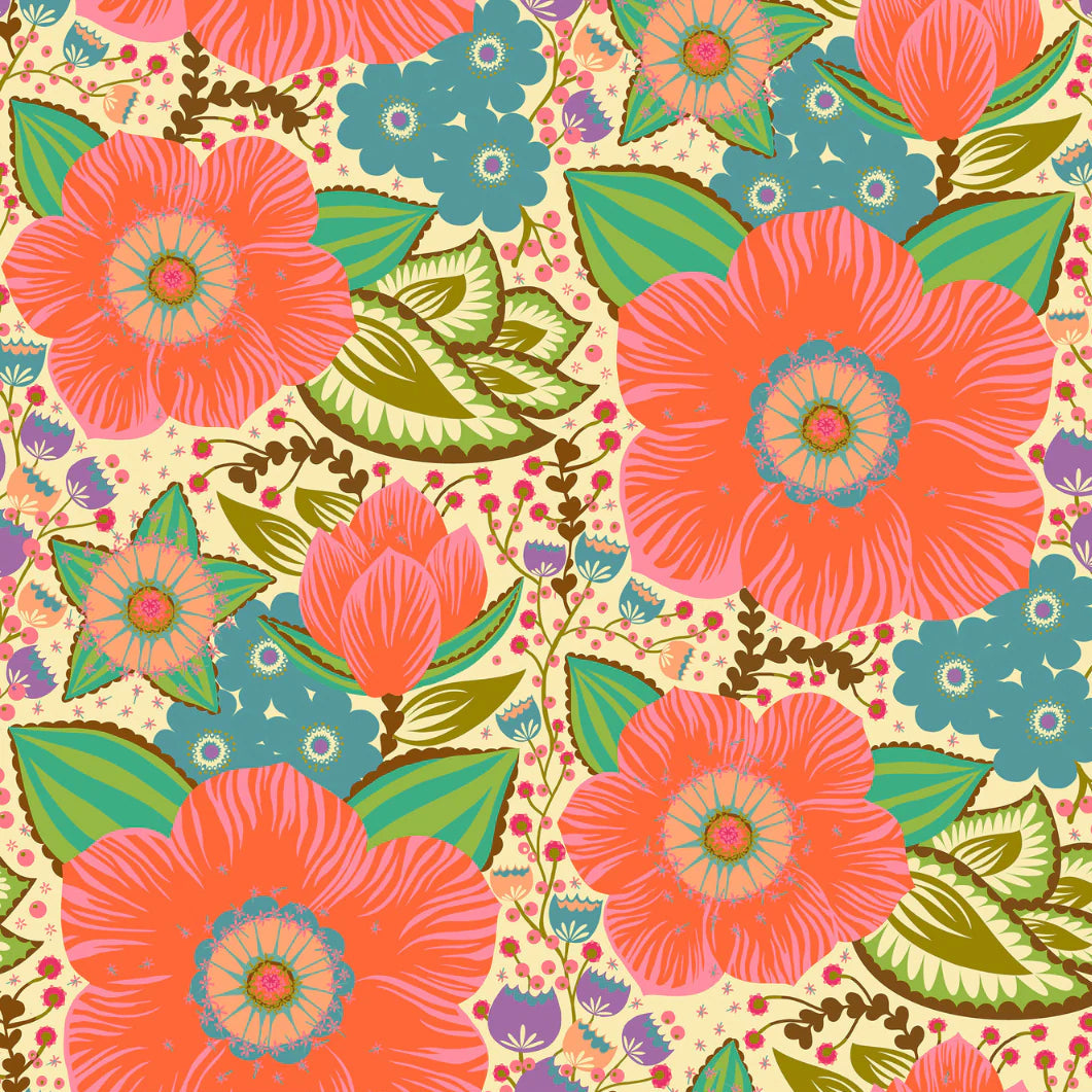 Manufacturer: Anna Maria Textiles for Northcott Fabrics
Designer: Anna Maria Parry
Collection: Overdressed
Print Name: Honorable Mention in Coral
Material: 100% Cotton
Weight: Quilting
SKU: AMT149-12V
Width: 44 inches