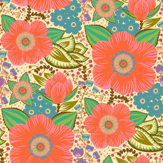 Manufacturer: Anna Maria Textiles for Northcott Fabrics
Designer: Anna Maria Parry
Collection: Overdressed
Print Name: Honorable Mention in Coral
Material: 100% Cotton
Weight: Quilting
SKU: AMT149-12V
Width: 44 inches