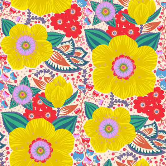 Manufacturer: Anna Maria Textiles for Northcott Fabrics
Designer: Anna Maria Parry
Collection: Overdressed
Print Name: Honorable Mention in Primary
Material: 100% Cotton
Weight: Quilting
SKU: AMT149-12C
Width: 44 inches