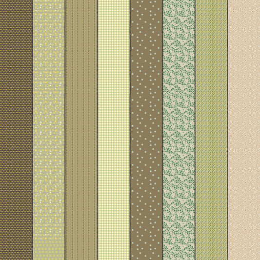 Manufacturer: Moda Fabrics
Designer: Jen Kingwell
Collection: Gathered Lollies
Print Name: Trentham One
Material: 100% Cotton
Weight: Quilting
SKU: 18290-12
Width: 44 Inches