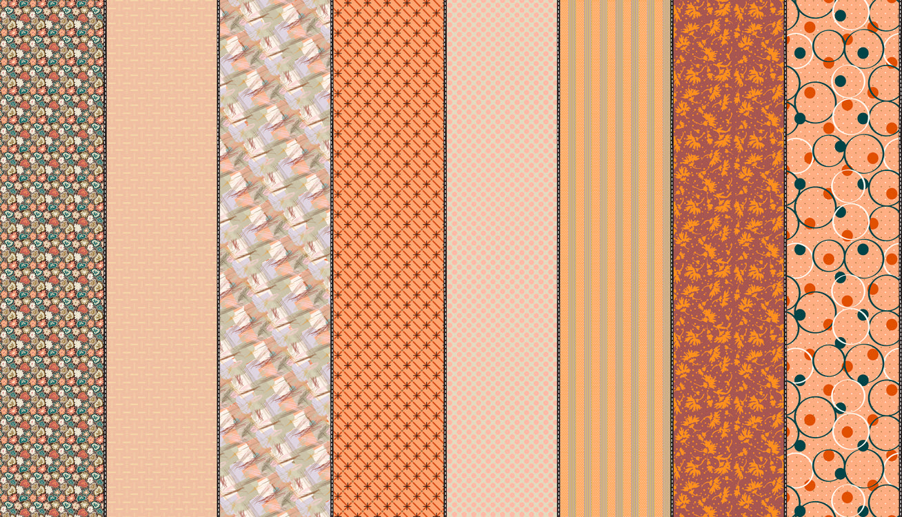 Manufacturer: Moda Fabrics
Designer: Jen Kingwell
Collection: Gathered Lollies
Print Name: Trentham Two
Material: 100% Cotton
Weight: Quilting
SKU: 18291-12
Width: 44 Inches
