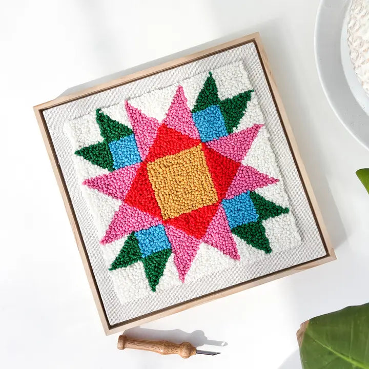 Punch It. Display It.

Our framed punch needle kits make displaying your finished project a breeze! The real wood floating frame is wall ready as soon as you are done punching. Beautifully packaged in our signature Urban Acres boxes that are eye-catching and make displaying a breeze!

Measures about 13in

Kit Includes:

• 1 Framed Monk's Cloth Canvas
• High-quality Acrylic Yarn
• Basic Punch Needle
• Snippers
• Step-by-step Video instructions