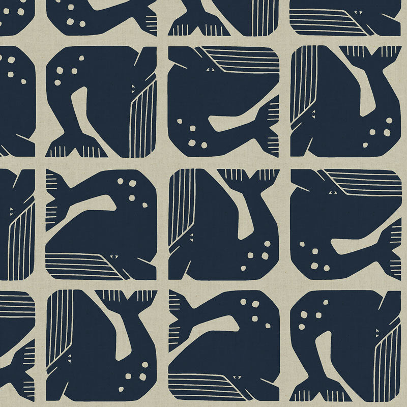 Manufacturer: Cotton + Steel
Designer: Loes Van Oosten
Collection: By the Seaside II
Print Name: Grumpy Whale in Blue-Gray Unbleached
Material: 100% Cotton
Weight: Quilting
SKU: LV100-BL8U
Width: 44 inches