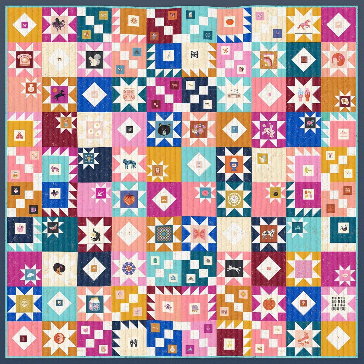 PREORDER || Ruby Star Society - 10 Years of Magic QUILT KIT - JUNE 2024