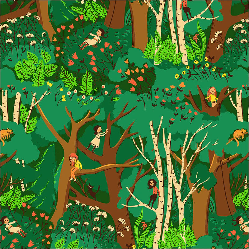 Manufacturer: Windham Fabrics
Designer: Heather Ross
Collection: Heather Ross Favorites
Print Name: Climbing Trees in Jade
Material: 100% Cotton
Weight: Quilting
SKU: 40927D-12
Width: 44 inches