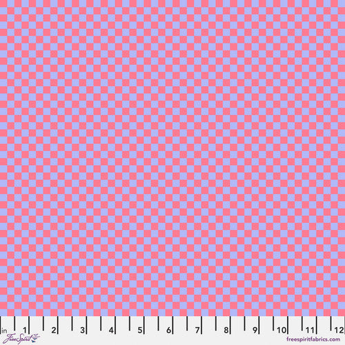 Manufacturer: FreeSpirit Fabrics Designer: Tula Pink Collection: Untamed Print Name: Check Please in Nova Material: 100% Cotton  Weight: Quilting  SKU: PWTP242.NOVA Width: 44 inches
