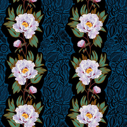 Manufacturer: Anna Maria Textiles for Northcott Fabrics
Designer: Anna Maria Parry
Collection: Overdressed
Print Name: Triumph in Sink
Material: 100% Cotton
Weight: Quilting
SKU: AMT153-99L
Width: 44 inches