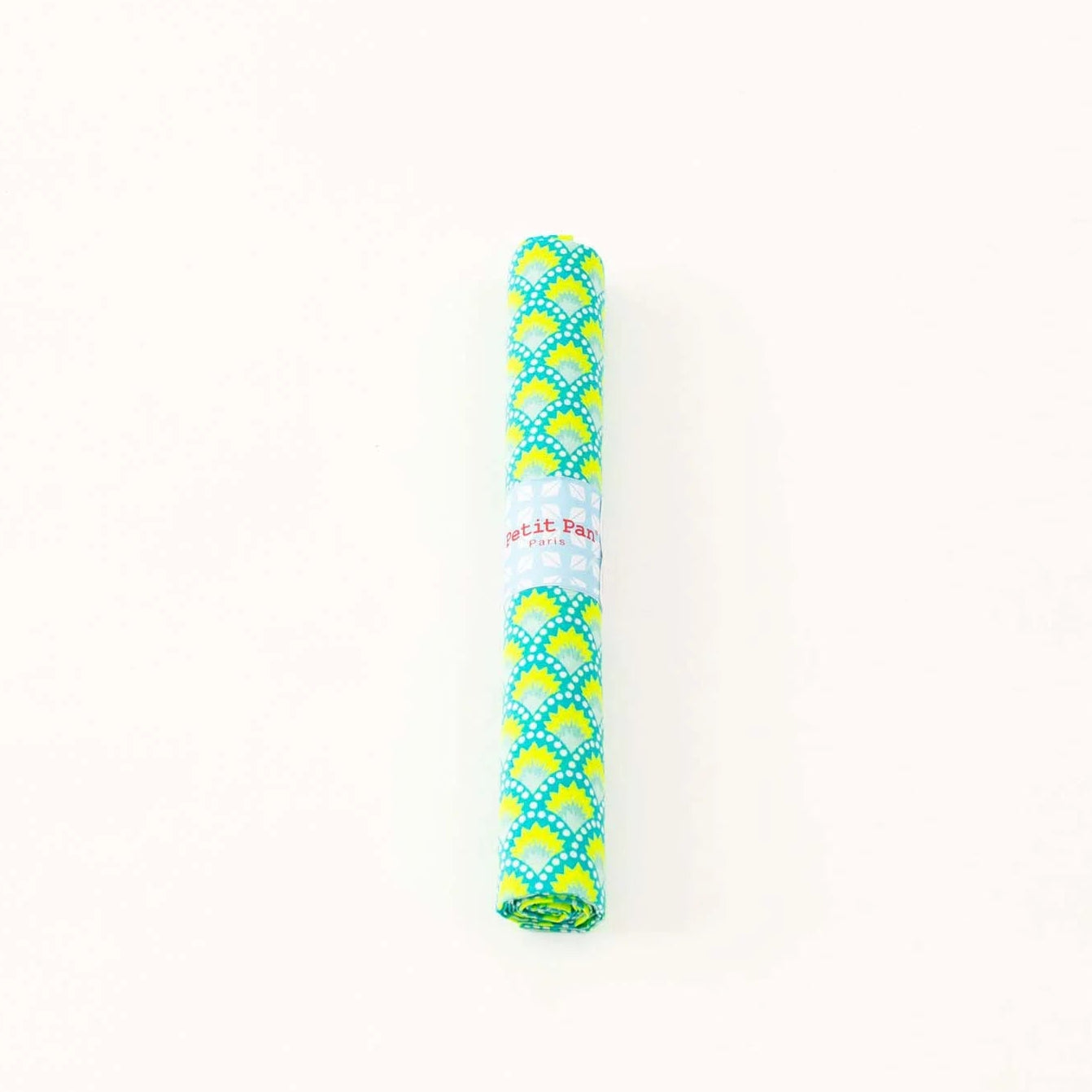Direct from Paris, France. Petit Pan "Coupons" are an upsized fat quarter, 50x70cm. Throw some into your next project to add something extra special!

Manufacturer: Petit Pan
Print Name: Wasabi in Aruba Blue
Material: 100% Cotton
Weight: Quilting
Measures: 50x70cm