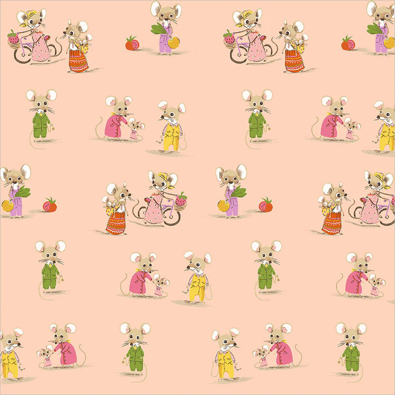 Manufacturer: Windham Fabrics
Designer: Heather Ross
Collection: Heather Ross Favorites
Print Name: Country Mouse/City Mouse in Blush
Material: 100% Cotton
Weight: Quilting
SKU: 50897D-2
Width: 44 inches