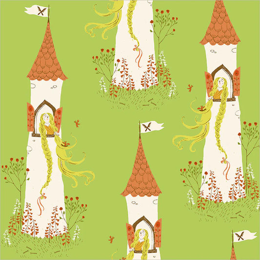 Manufacturer: Windham Fabrics
Designer: Heather Ross
Collection: Heather Ross Favorites
Print Name: Rapunzel in Green
Material: 100% Cotton
Weight: Quilting
SKU: 51197D-1
Width: 44 inches
