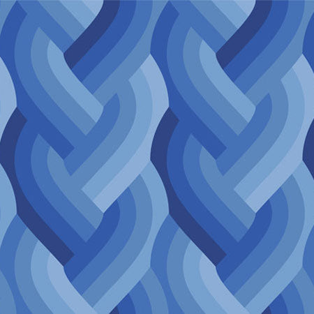 Manufacturer: Moda Fabrics
Designer: Emily Van Hoff
Collection: Echo
Print Name: Echo in Royal Blue
Material: 100% Cotton
Weight: Quilting 
SKU: 42380-17
Width: 44 inches