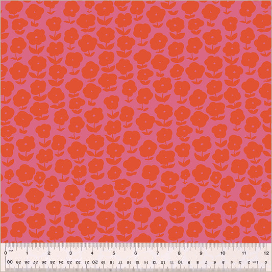 Manufacturer: Windham Fabrics
Designer: Heather Ross
Collection: Ruby and Bee Blenders
Print Name: Puff Daisy in Purple/Red
Material: 100% Cotton 
Weight: Quilting 
SKU: 54413-1
Width: 44 inches