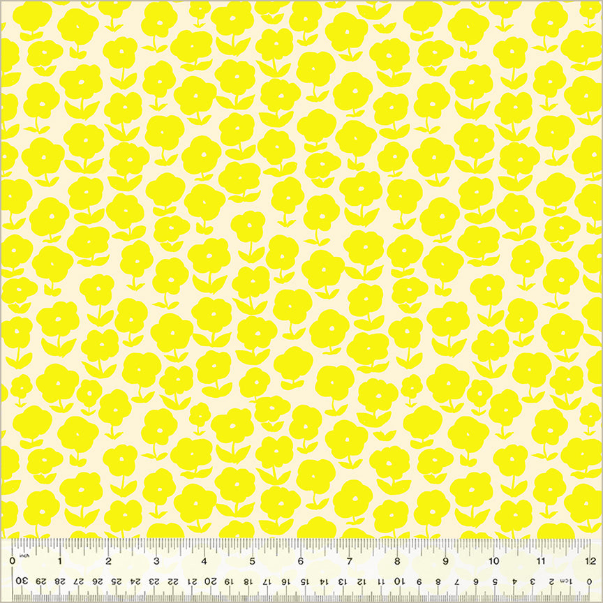 Manufacturer: Windham Fabrics
Designer: Heather Ross
Collection: Ruby and Bee Blenders
Print Name: Puff Daisy in Vanilla Custard
Material: 100% Cotton
Weight: Quilting
SKU: 54413-5
Width: 44 inches