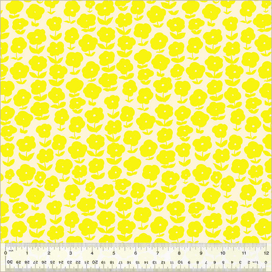 Manufacturer: Windham Fabrics
Designer: Heather Ross
Collection: Ruby and Bee Blenders
Print Name: Puff Daisy in Vanilla Custard
Material: 100% Cotton
Weight: Quilting
SKU: 54413-5
Width: 44 inches