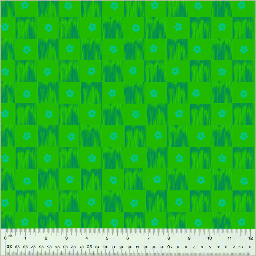 Manufacturer: Windham Fabrics
Designer: Heather Ross
Collection: Ruby and Bee Blenders
Print Name: Footpath in Clover
Material: 100% Cotton
Weight: Quilting
SKU: 54414-10
Width: 44 inches