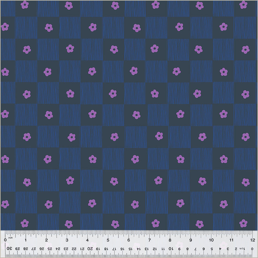 Manufacturer: Windham Fabrics
Designer: Heather Ross
Collection: Ruby and Bee Blenders
Print Name: Footpath in Indigo
Material: 100% Cotton
Weight: Quilting
SKU: 54414-11
Width: 44 inches