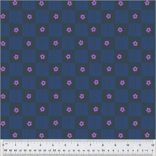 Manufacturer: Windham Fabrics
Designer: Heather Ross
Collection: Ruby and Bee Blenders
Print Name: Footpath in Indigo
Material: 100% Cotton
Weight: Quilting
SKU: 54414-11
Width: 44 inches