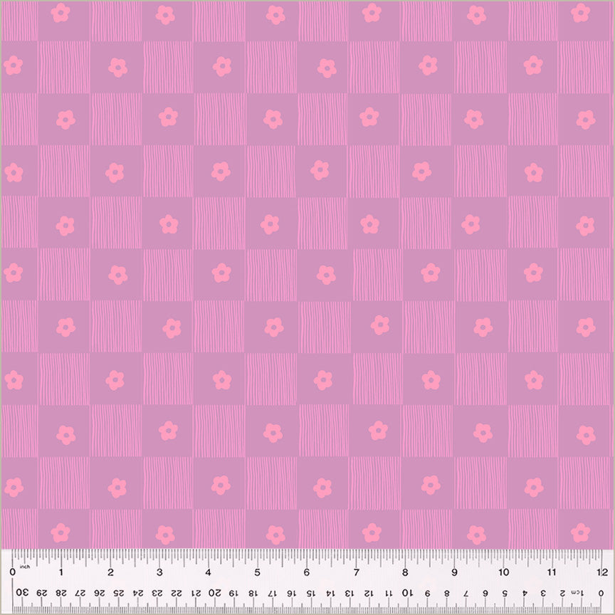 Manufacturer: Windham Fabrics
Designer: Heather Ross
Collection: Ruby and Bee Blenders
Print Name: Footpath in Lilac
Material: 100% Cotton
Weight: Quilting
SKU: 54414-12
Width: 44 inches