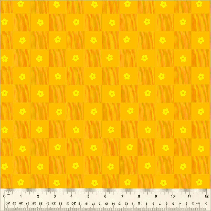 Manufacturer: Windham Fabrics
Designer: Heather Ross
Collection: Ruby and Bee Blenders
Print Name: Footpath in Sunshine
Material: 100% Cotton
Weight: Quilting
SKU: 54414-8
Width: 44 inches