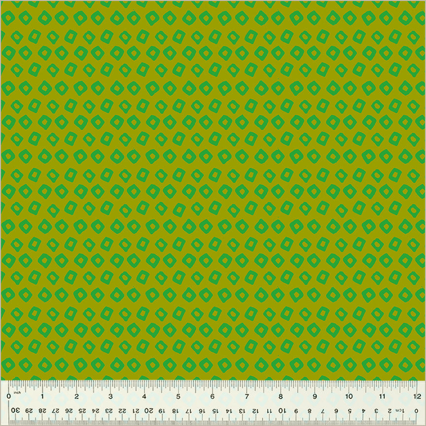 Manufacturer: Windham Fabrics
Designer: Heather Ross
Collection: Ruby and Bee Blenders
Print Name: Shibori in Avocado/Agave
Material: 100% Cotton
Weight: Quilting
SKU: 54415-17
Width: 44 inches