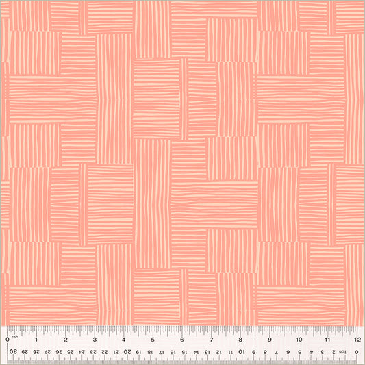 Manufacturer: Windham Fabrics
Designer: Heather Ross
Collection: Ruby and Bee Blenders
Print Name: Woven in Shell/Peachy
Material: 100% Cotton
Weight: Quilting
SKU: 54416-21
Width: 44 inches