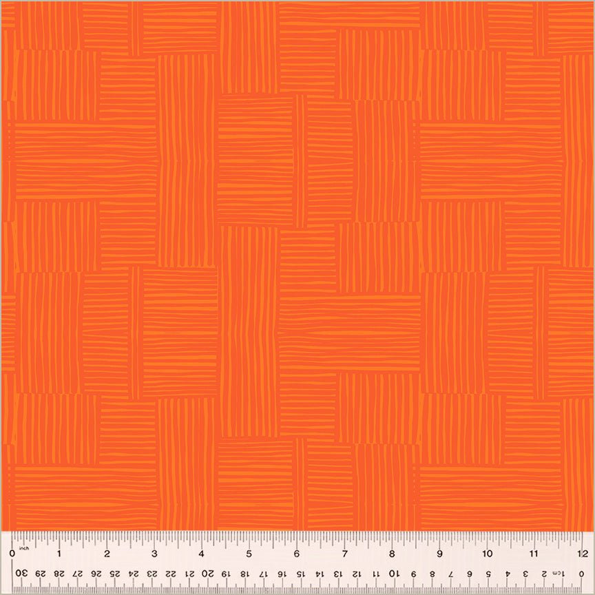 Manufacturer: Windham Fabrics
Designer: Heather Ross
Collection: Ruby and Bee Blenders
Print Name: Woven in Marigold/Mandarin
Material: 100% Cotton
Weight: Quilting
SKU: 54416-27
Width: 44 inches