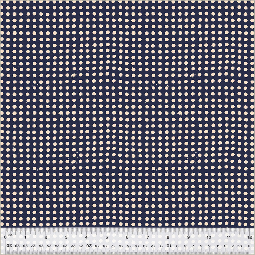 Manufacturer: Windham Fabrics
Designer: Heather Ross
Collection: Ruby and Bee Blenders
Print Name: Dots in Night Sky/Blush
Material: 100% Cotton
Weight: Quilting
SKU: 54417-34
Width: 44 inches
