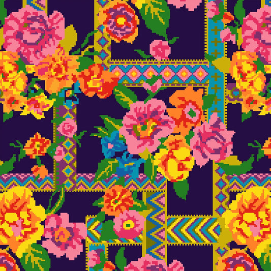 Manufacturer: Windham Fabrics
Designer: Jennifer Paganelli
Collection: Canvas and Co. by Windham Fabrics
Print Name: Nicola in Indigo CANVAS
Material: 100% Cotton Canvas
Weight: Canvas
SKU: 55130DC-1
Width: 44 inches