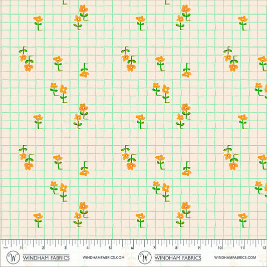 Manufacturer: Windham Fabrics
Designer: Heather Ross
Collection: Boat Race
Print Name: Trellis in Aqua
Material: 100% Cotton
Weight: Quilting
SKU: 55609D-10
Width: 44 inches