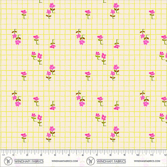 Manufacturer: Windham Fabrics
Designer: Heather Ross
Collection: Boat Race
Print Name: Trellis in Yellow
Material: 100% Cotton
Weight: Quilting
SKU: 55609D-21
Width: 44 inches