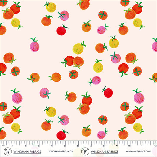 Manufacturer: Windham Fabrics
Designer: Heather Ross
Collection: Market
Print Name: Cherry Tomatoes in Ivory COTTON LAWN
Material: 100% Cotton Lawn
Weight: Quilting
SKU: 55802L-7
Width: 44 inches