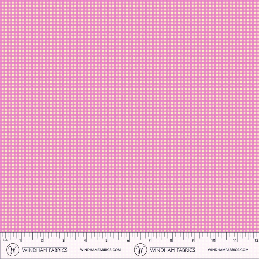 Manufacturer: Windham Fabrics
Designer: Heather Ross
Collection: Market
Print Name: Gingham in Lilac COTTON LAWN
Material: 100% Cotton Lawn
Weight: Quilting
SKU: 55803L-12
Width: 44 inches