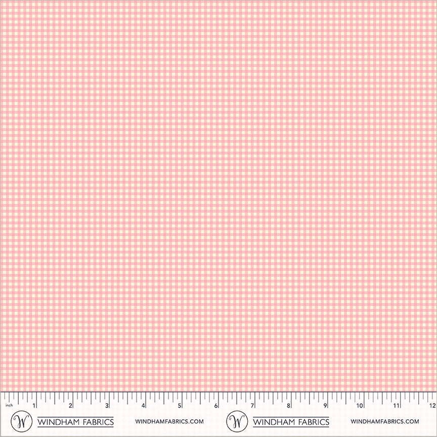 Manufacturer: Windham Fabrics
Designer: Heather Ross
Collection: Market
Print Name: Gingham in Light Pink COTTON LAWN
Material: 100% Cotton Lawn
Weight: Quilting
SKU: 55803L-17
Width: 44 inches