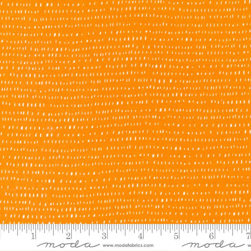 Manufacturer: Moda Fabrics Designer: Aneela Hoey Collection: Marigold Print Name: Seed Stripe in Sunshine Material: 100% Cotton Weight: Quilting  SKU: 24605-15 Width: 44 inches