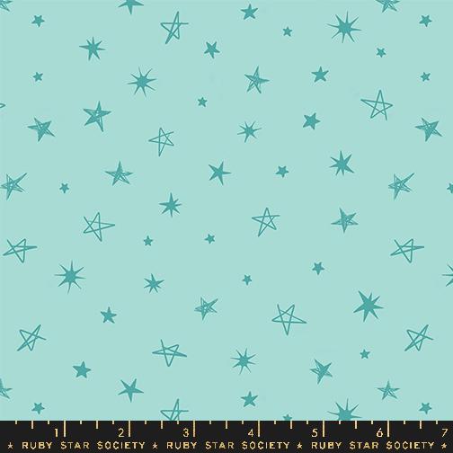 Manufacturer: Ruby Star Society Designer: Sarah Watts Collection: Teddy and the Bears Print Name: Rockstar in Frost Material: 100% Cotton Weight: Quilting SKU: RS2106-18 Width: 44 inches
