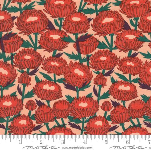 Manufacturer: Moda Fabrics
Designer: Lizzy House
Collection: Love Letter
Print Name: November in Peach
Material: 100% Cotton
Weight: Quilting 
SKU: 37122-12
Width: 44 inches