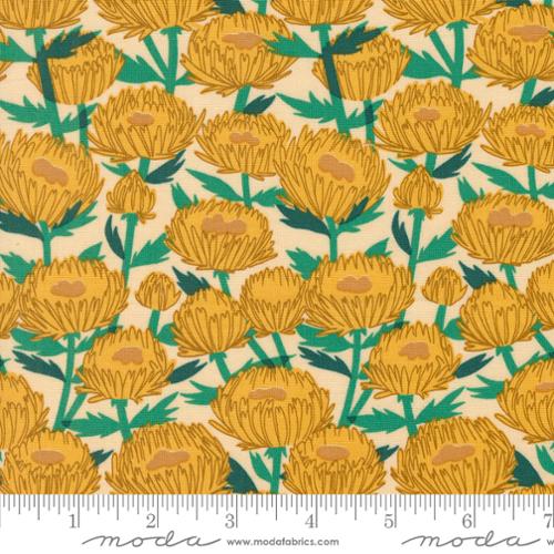 Manufacturer: Moda Fabrics
Designer: Lizzy House
Collection: Love Letter
Print Name: November in Sand
Material: 100% Cotton
Weight: Quilting 
SKU: 37122-14
Width: 44 inches