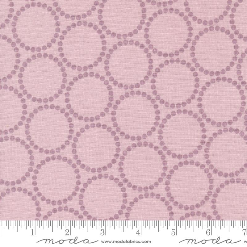 Manufacturer: Moda Fabrics
Designer: Lizzy House
Collection: Love Letter
Print Name: Pearl Bracelet in Mauve
Material: 100% Cotton
Weight: Quilting 
SKU: 37125-36
Width: 44 inches