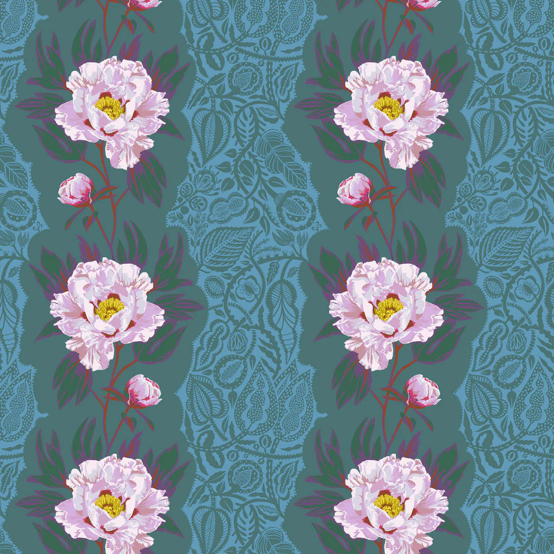 Manufacturer: Anna Maria Textiles for Northcott Fabrics
Designer: Anna Maria Parry
Collection: Overdressed
Print Name: Triumph in Swim
Material: 100% Cotton
Weight: Quilting
SKU: AMT153-75V
Width: 44 inches