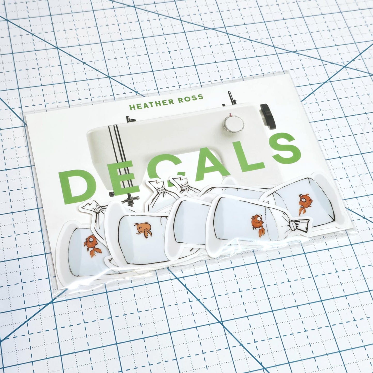 Super excited to be able to offer these amazing clear decal sets! They are printed on a sturdy, crystal clear base with a layer of white underneath them, so the colors REALLY pop.
Each pack contains 15 stickers.