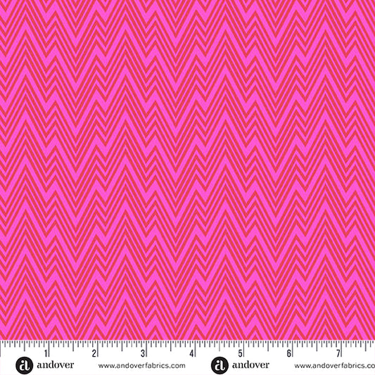 Manufacturer: Andover Fabrics
Designer: Libs Elliott
Collection: Perfect Day
Print Name: Zigziig in Pink
Material: 100% Cotton
Weight: Quilting 
SKU: A-10221-E
Width: 44 inches