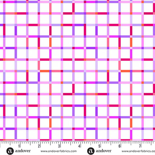 Manufacturer: Andover Fabrics
Designer: Libs Elliott
Collection: Perfect Day
Print Name: Piknik Palid in Purple
Material: 100% Cotton
Weight: Quilting 
SKU: A-10222-L
Width: 44 inches