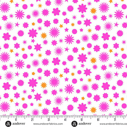 Manufacturer: Andover Fabrics
Designer: Libs Elliott
Collection: PRISMATIC
Print Name: Wingalings in Flare
Material: 100% Cotton
Weight: Quilting
SKU: A-10435-E
Width: 44 inches
