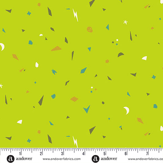 Manufacturer: Andover Fabrics
Designer: Libs Elliott
Collection: Libsabit
Print Name: Libsabit in Volt
Material: 100% Cotton
Weight: Quilting
SKU: A-10631-LG
Width: 44 inches