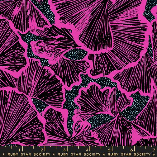 Manufacturer: Ruby Star Society
Designer: Sarah Watts
Collection: Glow Garden
Print Name: Ginko in Black
Material: 100% Cotton
Weight: Quilting
SKU: RS2113-17
Width: 44 inches