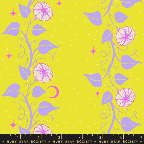 Manufacturer: Ruby Star Society
Designer: Sarah Watts
Collection: Glow Garden
Print Name: Moon Vines in Citron
Material: 100% Cotton
Weight: Quilting
SKU: RS2114-14
Width: 44 inches