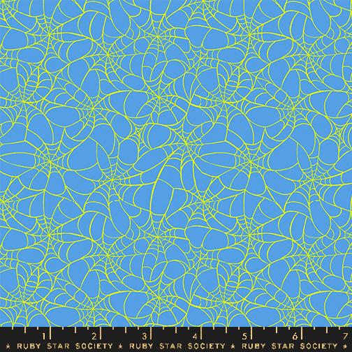 Manufacturer: Ruby Star Society
Designer: Sarah Watts
Collection: Glow Garden
Print Name: Tangled Web in Lindley Blue
Material: 100% Cotton
Weight: Quilting
SKU: RS2119-16
Width: 44 inches