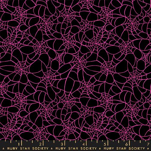 Manufacturer: Ruby Star Society
Designer: Sarah Watts
Collection: Glow Garden
Print Name: Tangled Web in Black
Material: 100% Cotton
Weight: Quilting
SKU: RS2119-19
Width: 44 inches