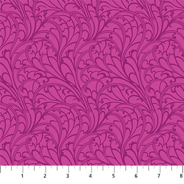 Manufacturer: Figo Fabrics Designer: Heather Bailey Collection: Wild Abandon Print Name: Passing Fancy in Violet Material: 100% Cotton  Weight: Quilting  SKU: 90896-82 Width: 44 inches